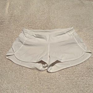 Lululemon White Shorts